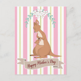 Mama & Ik Kangoeroe Briefkaart