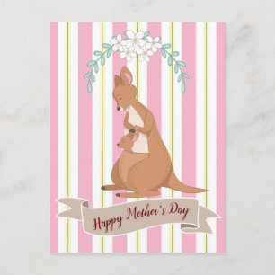 Mama & Ik Kangoeroe Briefkaart