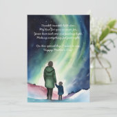 Mama & ik onder de sterren | Moederdag Kaart (Staand voorkant)