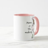 Mama in de maak mok (Voorkant rechts)