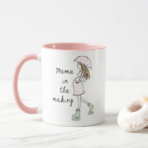Mama in de maak mok