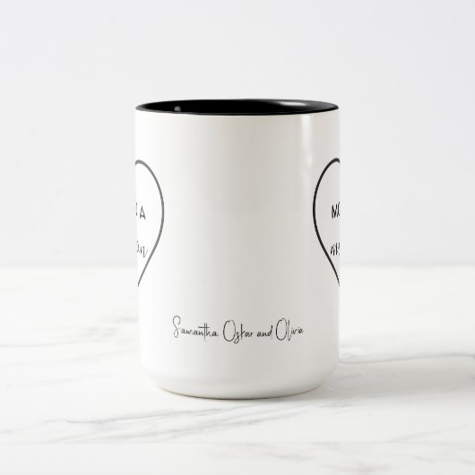 Mama in een miljoen hart Mok | Moederdag cadeau (Center)