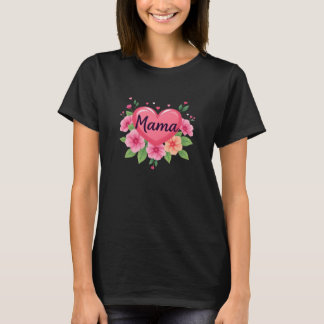 Mama in love Heart Moederdag Fun Gift T-shirt