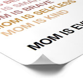 Mama is alles Moederdag Printable Gift Poster (Hoek)