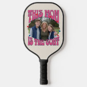 Mama is de beste geitenretro aller tijden foto pickleball paddle (Voorkant)