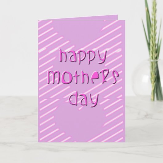 Mama is de beste! kaart (Voorkant)