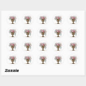 Mama is de echte MVP Ronde Sticker (Vel)