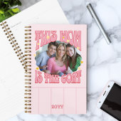 Mama is de Geit Foto Roze Rode Retro Planner