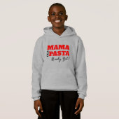 Mama is de pasta al klaar? Toddler T-shirt (Voorkant volledig)