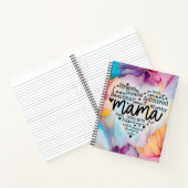 Mama is een dappere capabele soort... Journal Notitieboek (Binnen)