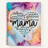 Mama is een dappere capabele soort... Journal Notitieboek (Voorkant)