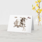 MAMA IS GEWELDIG OP 40 VERJAARDAG KAART (Gele Bloem)