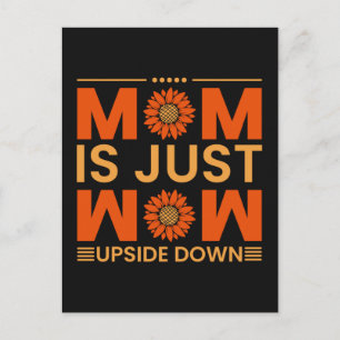 Mama is gewoon wow, Moederdag cadeau ideeën T-Shir Briefkaart