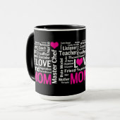 Mama is liefde en nog veel meer! mok (Voorkant links)