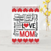 Mama is liefde - Moederdag voor multitalent mama Kaart (Gele Bloem)