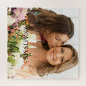 Mama is mijn beste gepersonaliseerde foto legpuzzel (Horizontaal)