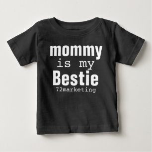 mama is mijn Bestie baby peuter shirt boys BLOCK