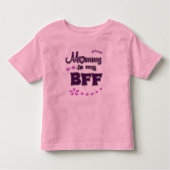 Mama is mijn BFF Kinder Shirts (Voorkant)