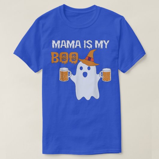 Mama is mijn boe Kinderen spooky seizoen Pumpkin g T-shirt (Design voorkant)