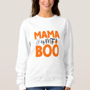Mama is mijn boek Halloween Trui