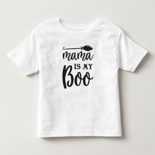 Mama is mijn Boo Halloween Kinder Shirts (Voorkant)