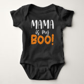 Mama is mijn Boo! Zwart Romper (Voorkant)