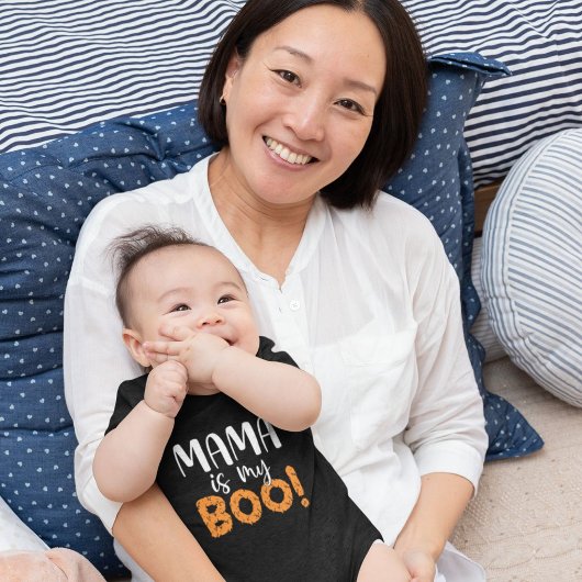Mama is mijn Boo! Zwart Romper