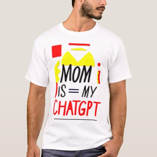MAMA IS MIJN CHATGPT T-SHIRT (Voorkant)