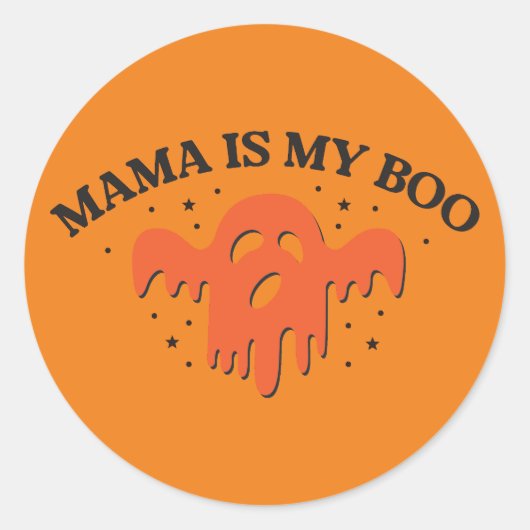 Mama is mijn Sticker (Voorkant)