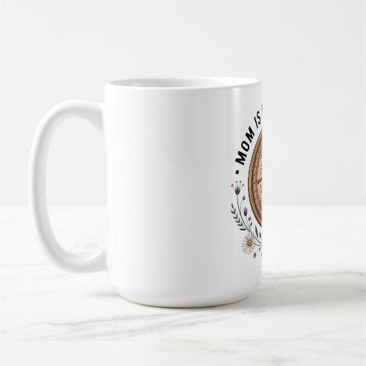 Mama is mijn thuisbasis koffiemok (Links)