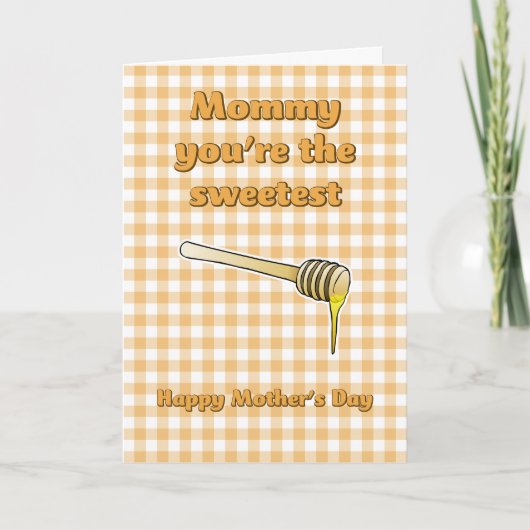 Mama, je bent de leukste Moederdag Kaart (Voorkant)