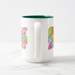 "Mama, je bent haar vleugels" Twee-tone Mok - Mooi