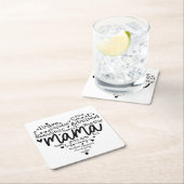 Mama, jij bent kartonnen onderzetters (Insitu)