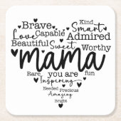 Mama, jij bent kartonnen onderzetters (Voorkant)