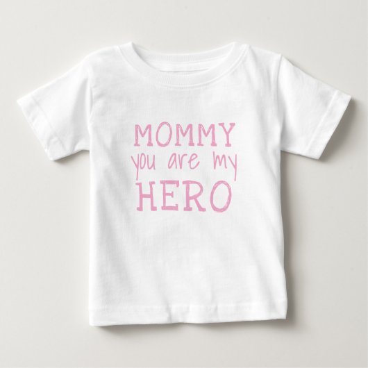 Mama, jij bent mijn Hero Simple Typography (Voorkant)
