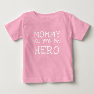 Mama, jij bent mijn Hero Simple Typography Pink
