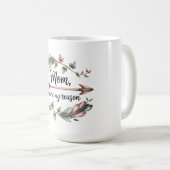 Mama, jij bent mijn reden koffiemok (Voorkant rechts)
