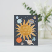 Mama, jij bent mijn Zonneschijn Feestdagenkaart (Staand voorkant)