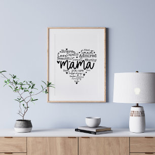 Mama, jij bent poster