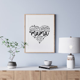 Mama, jij bent poster