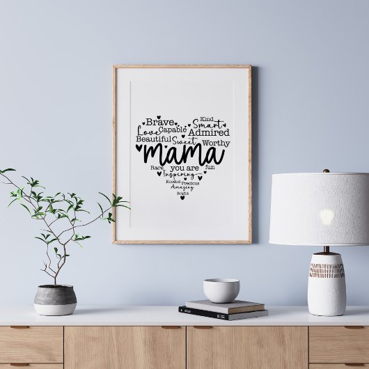 Mama, jij bent poster