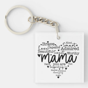 Mama, jij bent sleutelhanger
