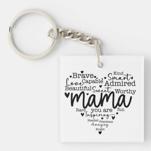 Mama, jij bent sleutelhanger (voorkant)