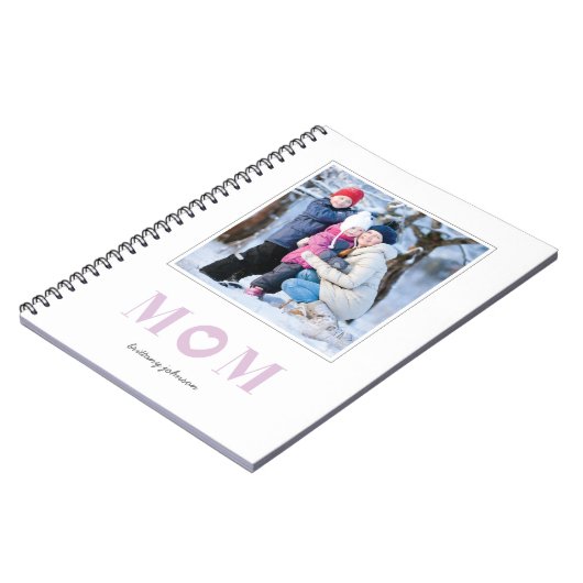 Mama Journal - Lavendel Notitieboek (Linkerzijde)