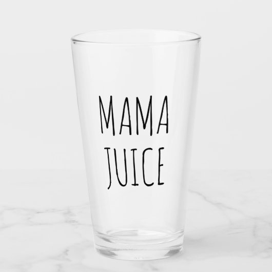 Mama Juice | Glas (Voorkant)