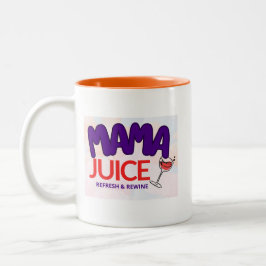 MaMa Juice - Vernieuwen & Vernieuwen Tweekleurige Koffiemok