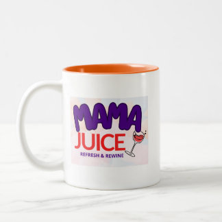 MaMa Juice - Vernieuwen & Vernieuwen Tweekleurige Koffiemok