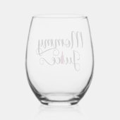 Mama Juice Wijnglas Wijnglas Zonder Voet (Achterkant)