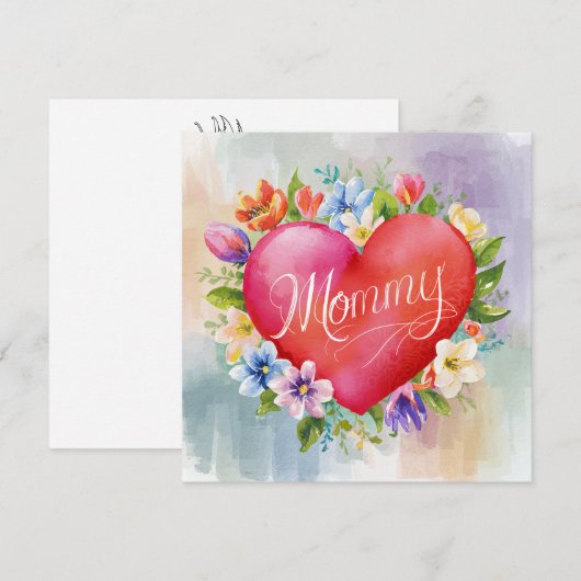 Mama Kaart (Voorkant / Achterkant)