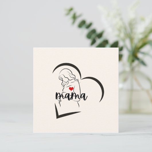 MAMA KAART (Staand voorkant)